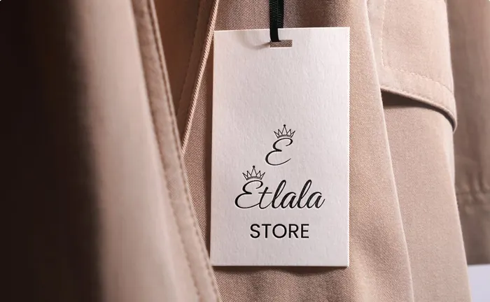 Etala clothing hang tag